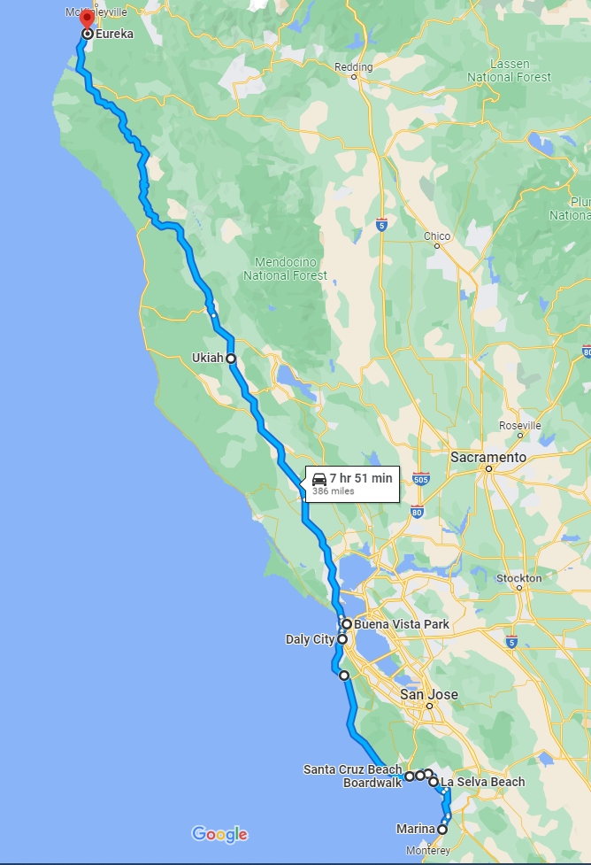 Name:  Day 14 - Marina to Eureka - 403 miles.jpg
Views: 3050
Size:  346.8 KB