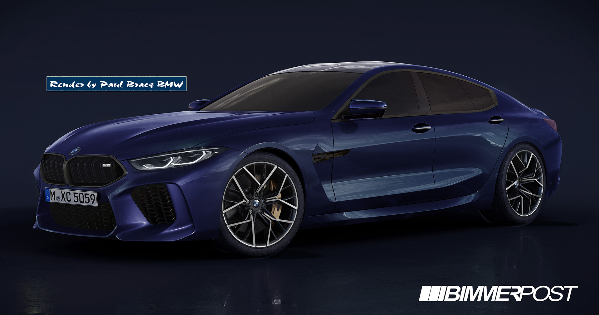 Name:  M8 gran coupe Concept 03-2018 Blue Black Trim.jpg
Views: 9219
Size:  323.5 KB