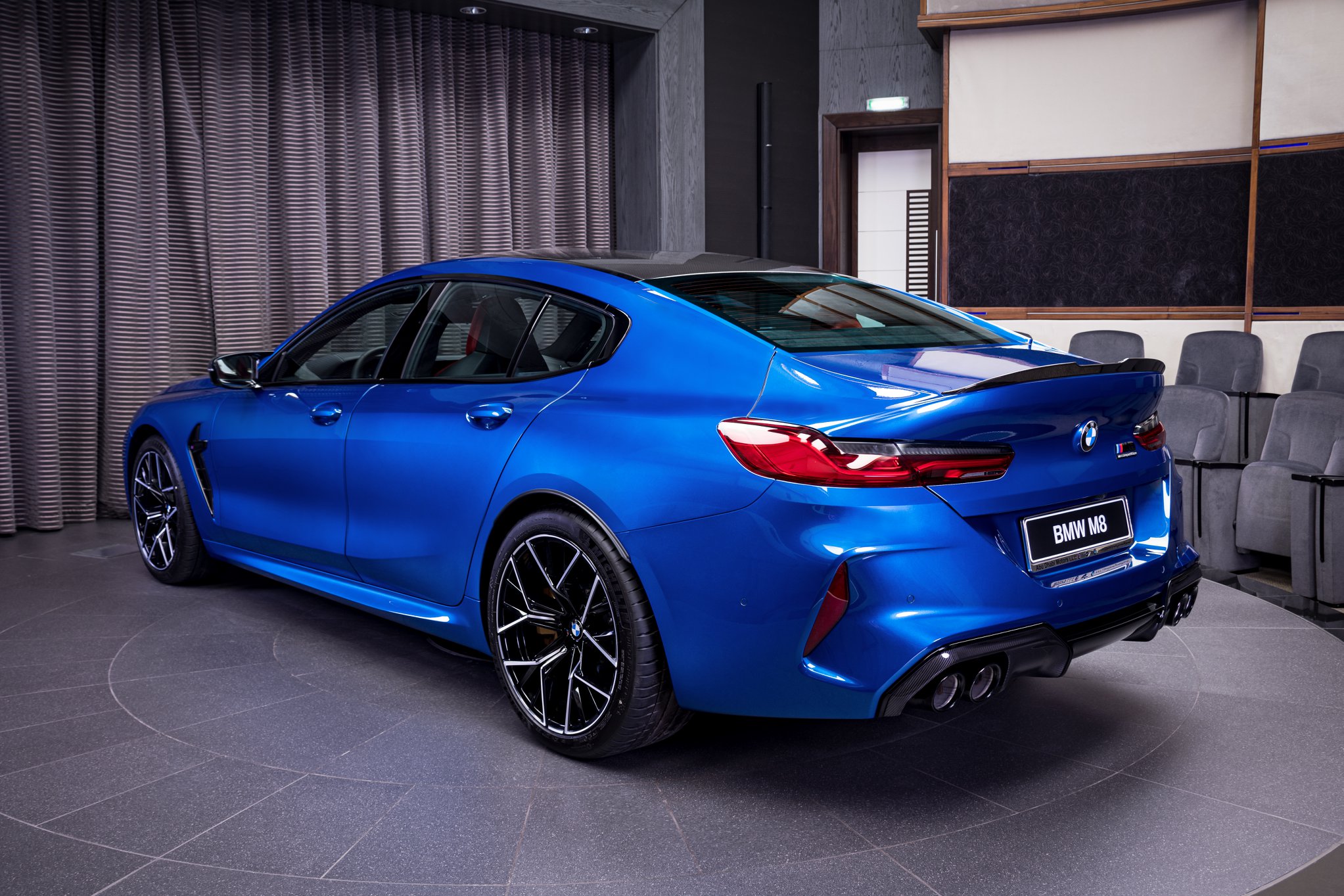 Name:  Sonic Speed Blue BMW M8 Competition Gran Coupe 4.jpg
Views: 12544
Size:  501.5 KB