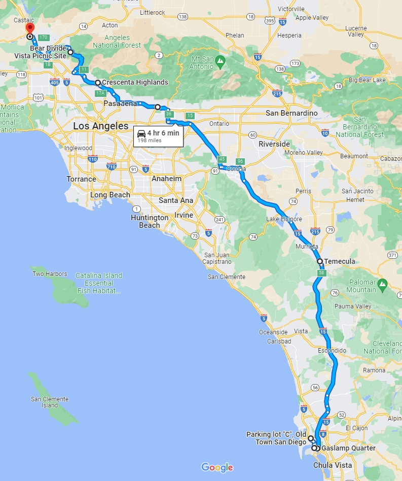 Name:  Day 12 - San Diego to Santa Clarita - 227 miles.jpg
Views: 2950
Size:  472.1 KB
